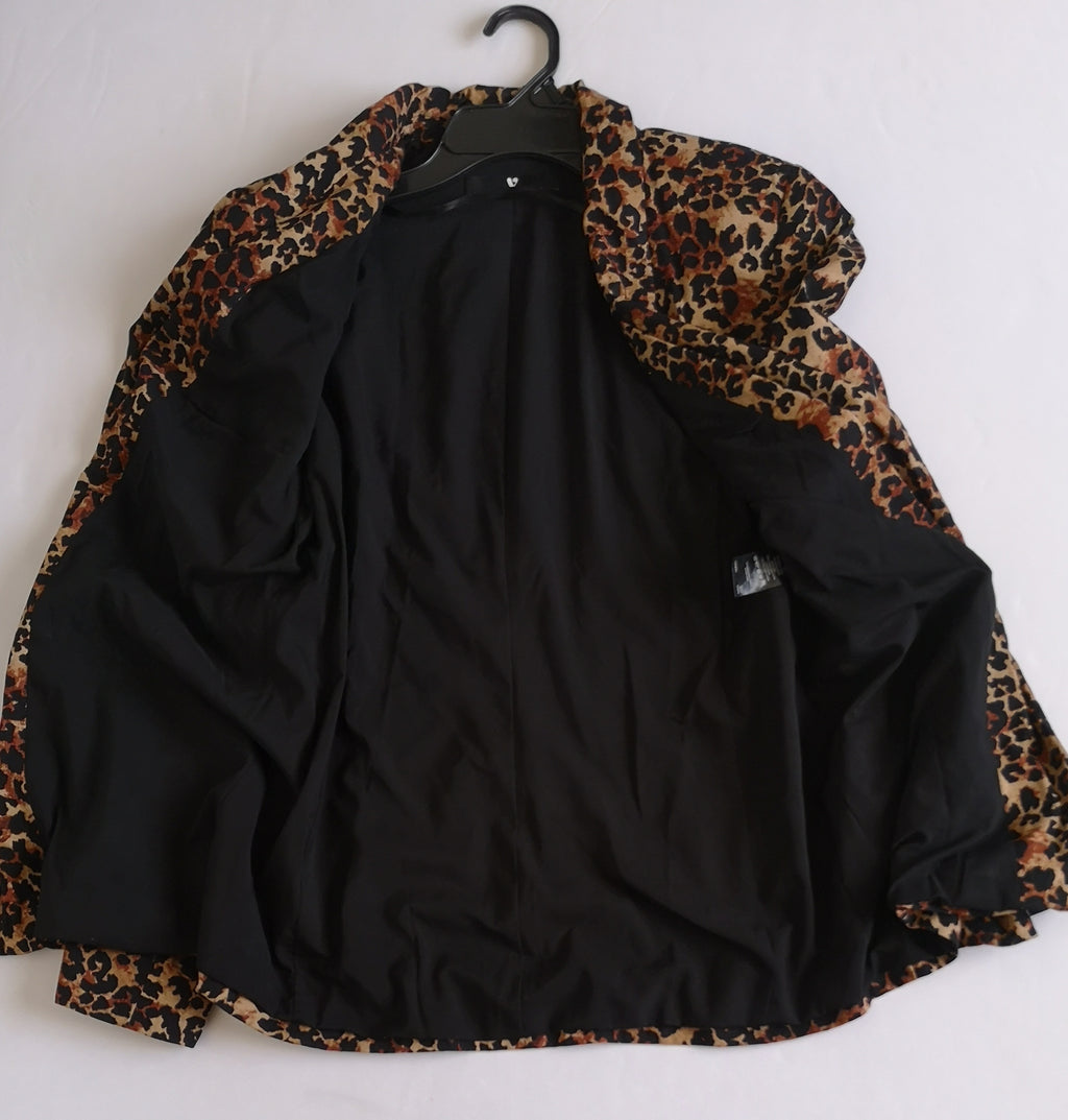 Blazer animal print