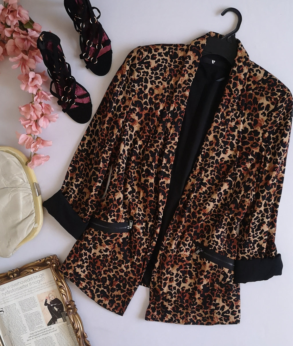 Blazer animal print