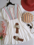 Vestido con bolsas a los lados