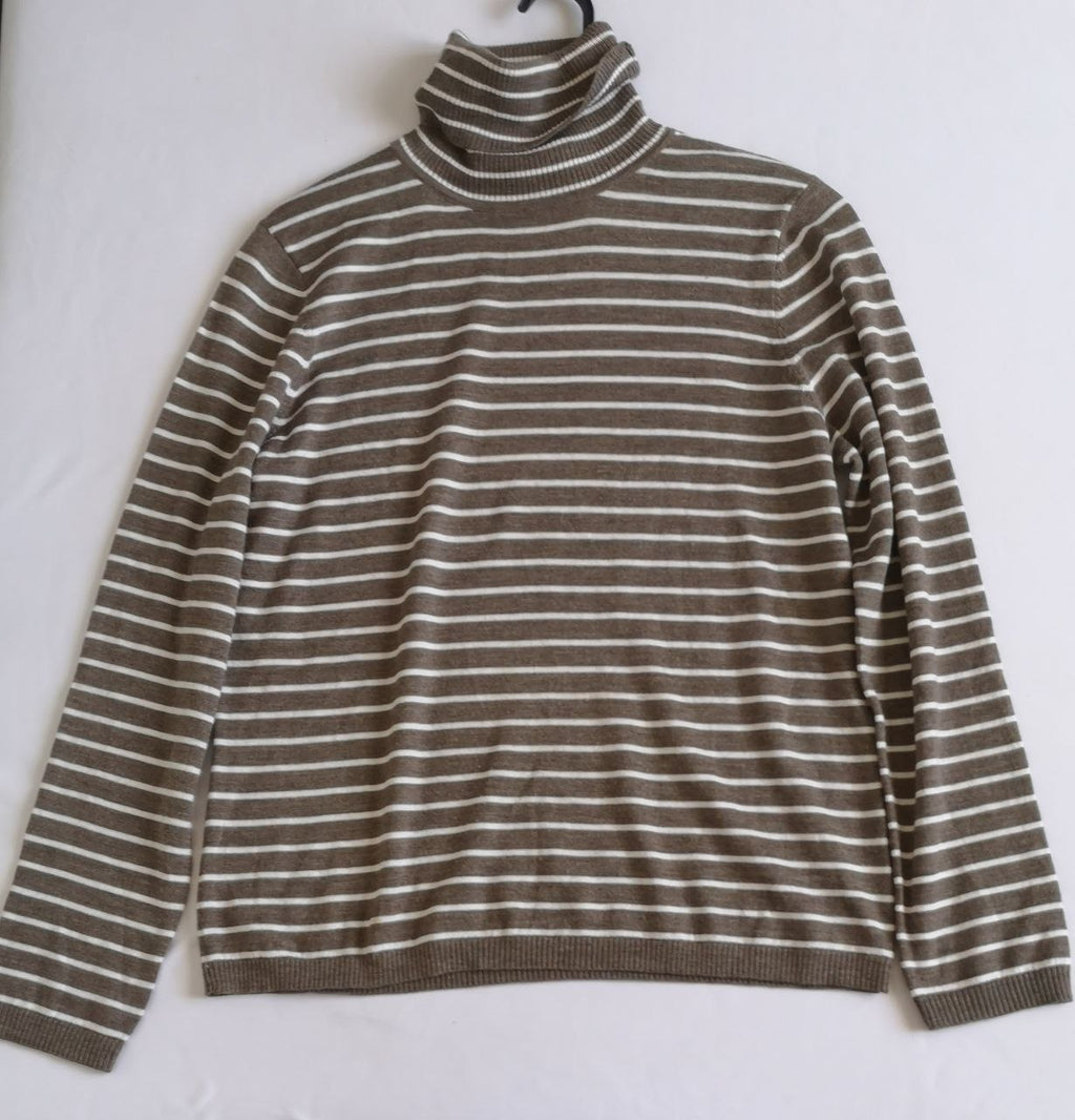 Blusa cuello alto con pantalón tela piel de durazno