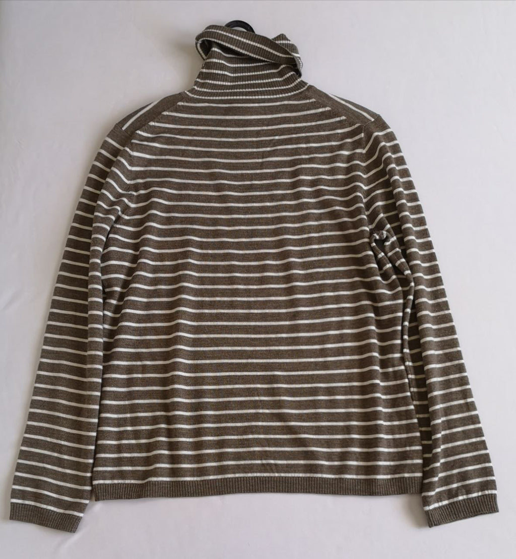 Blusa cuello alto con pantalón tela piel de durazno