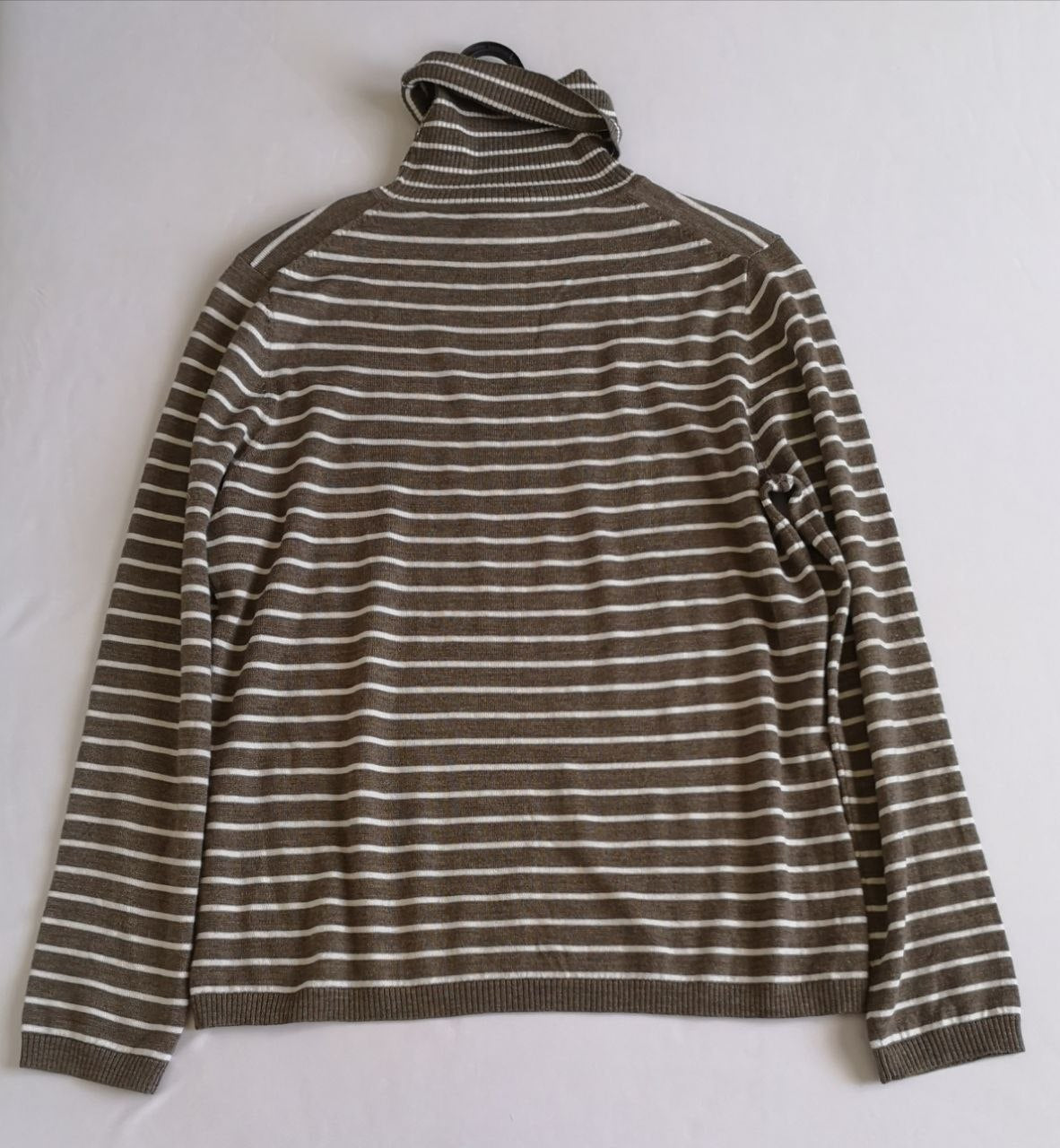 Blusa cuello alto con pantalón tela piel de durazno