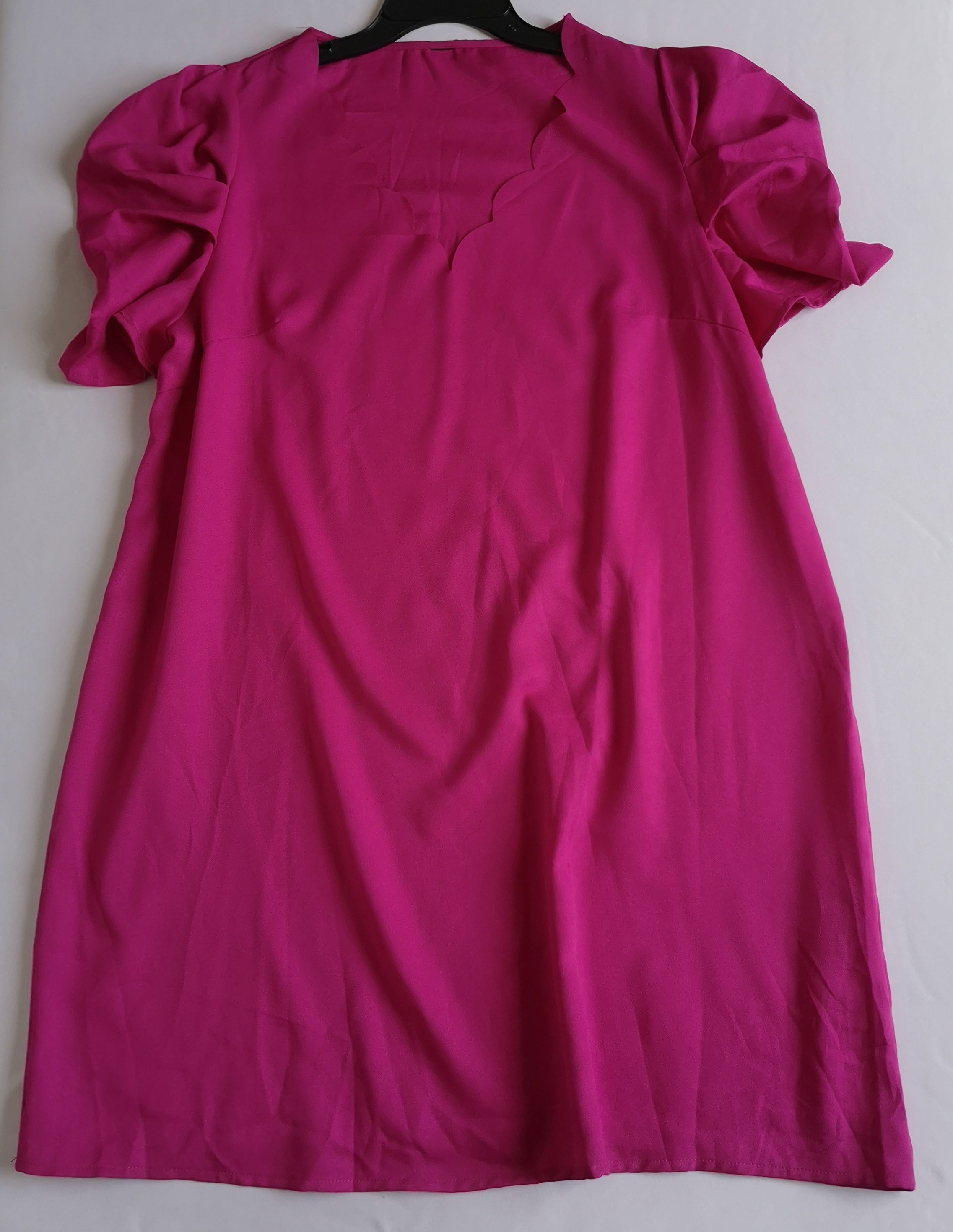 Vestido holgado mangas bombachas