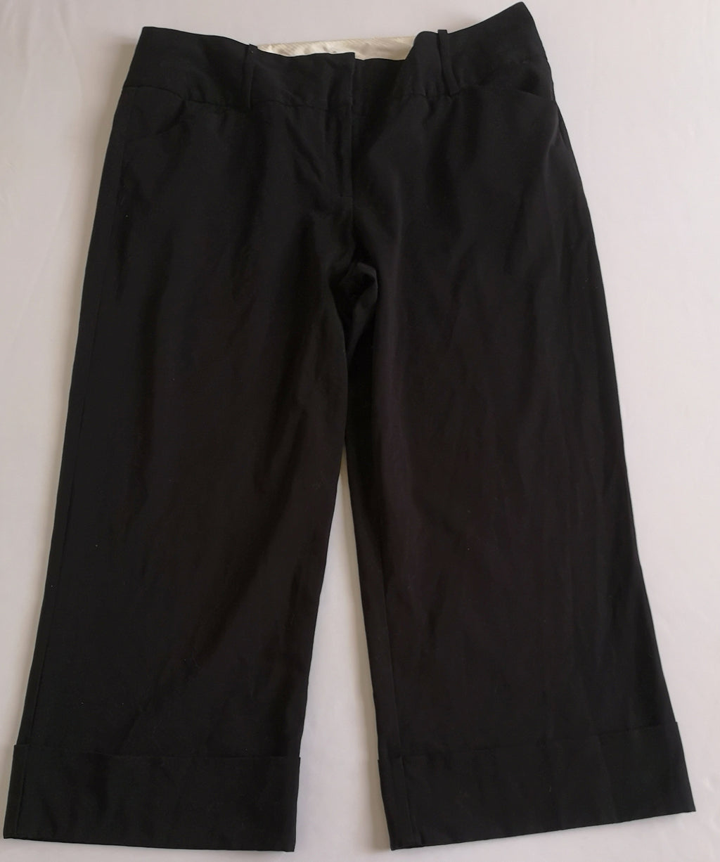 Blusa con zipper atrás y pantalón tipo Culotte