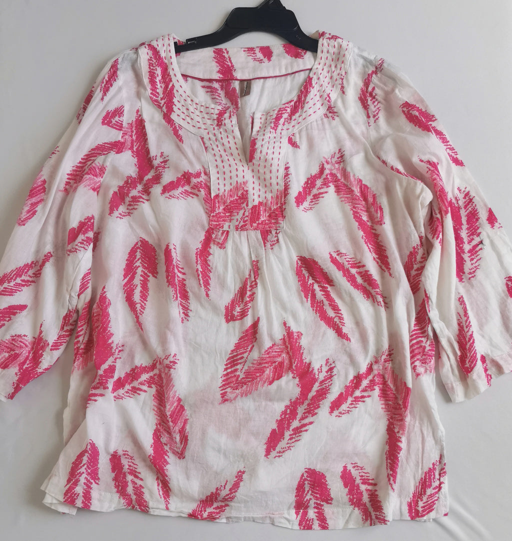 Palazzo con bolsas a los lados y blusa tipo túnica ❤️