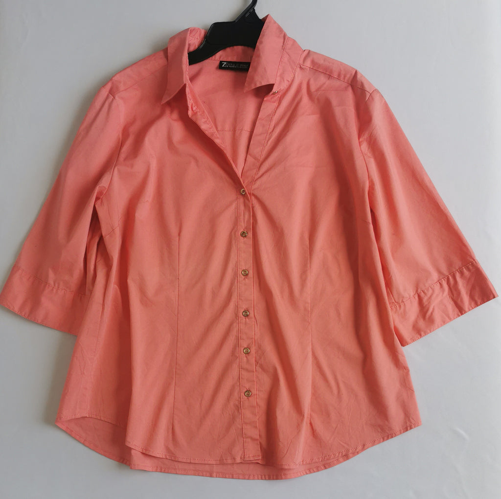 Pantalón corto y blusa manga 3/4