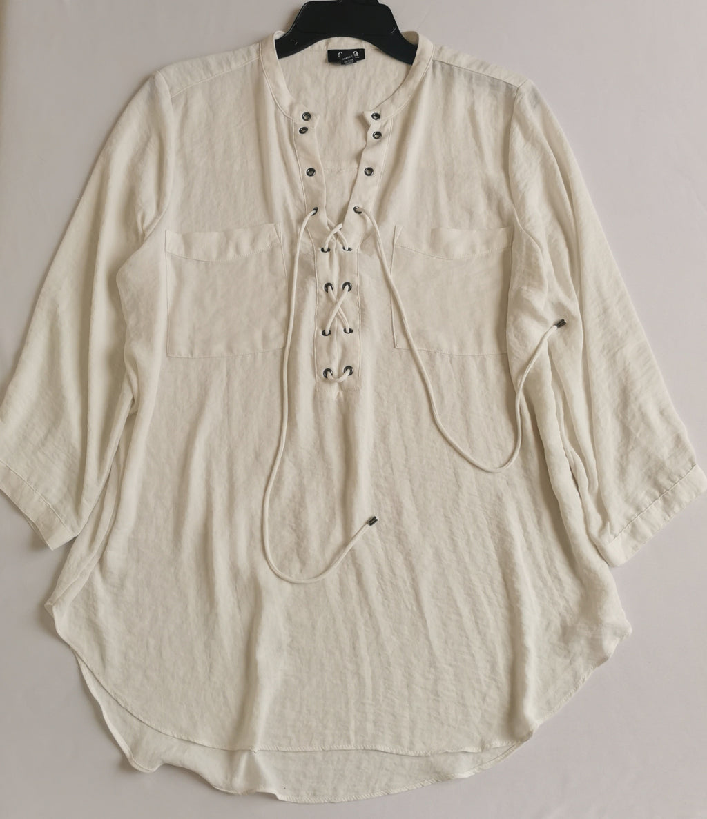 Blusa con cinto