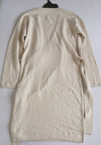 Vestido tejido traslapado de arriba