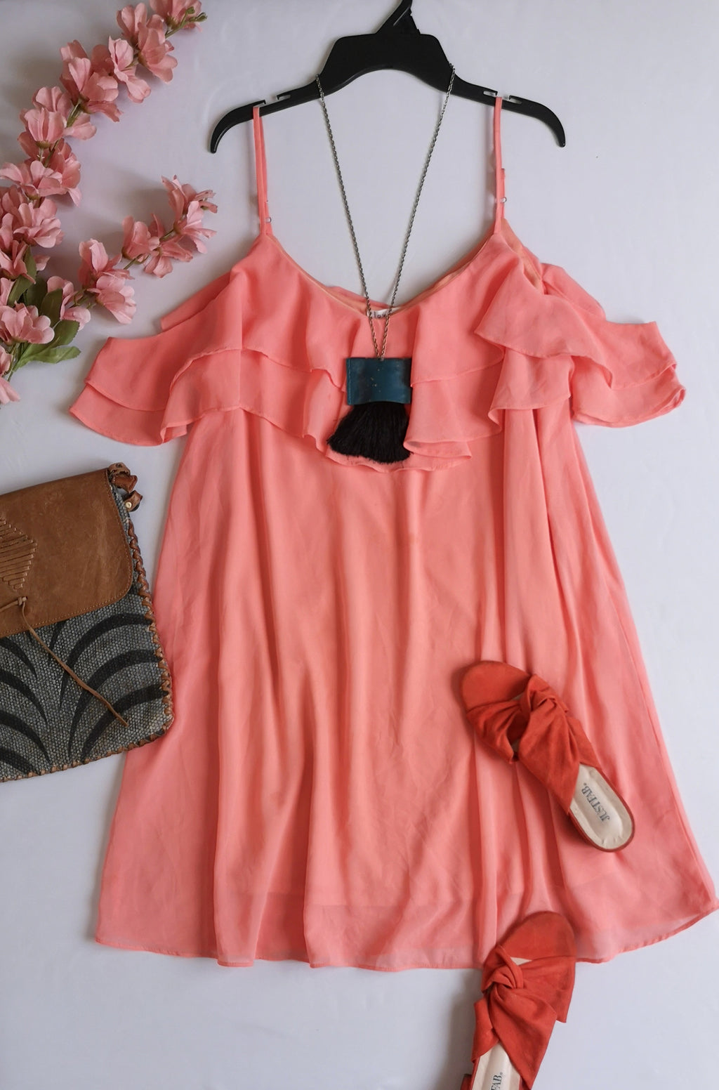 Vestido hombros descubiertos ❤️