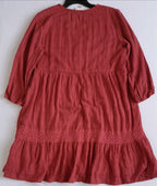 Vestido mangas 3/4 incluye cincho