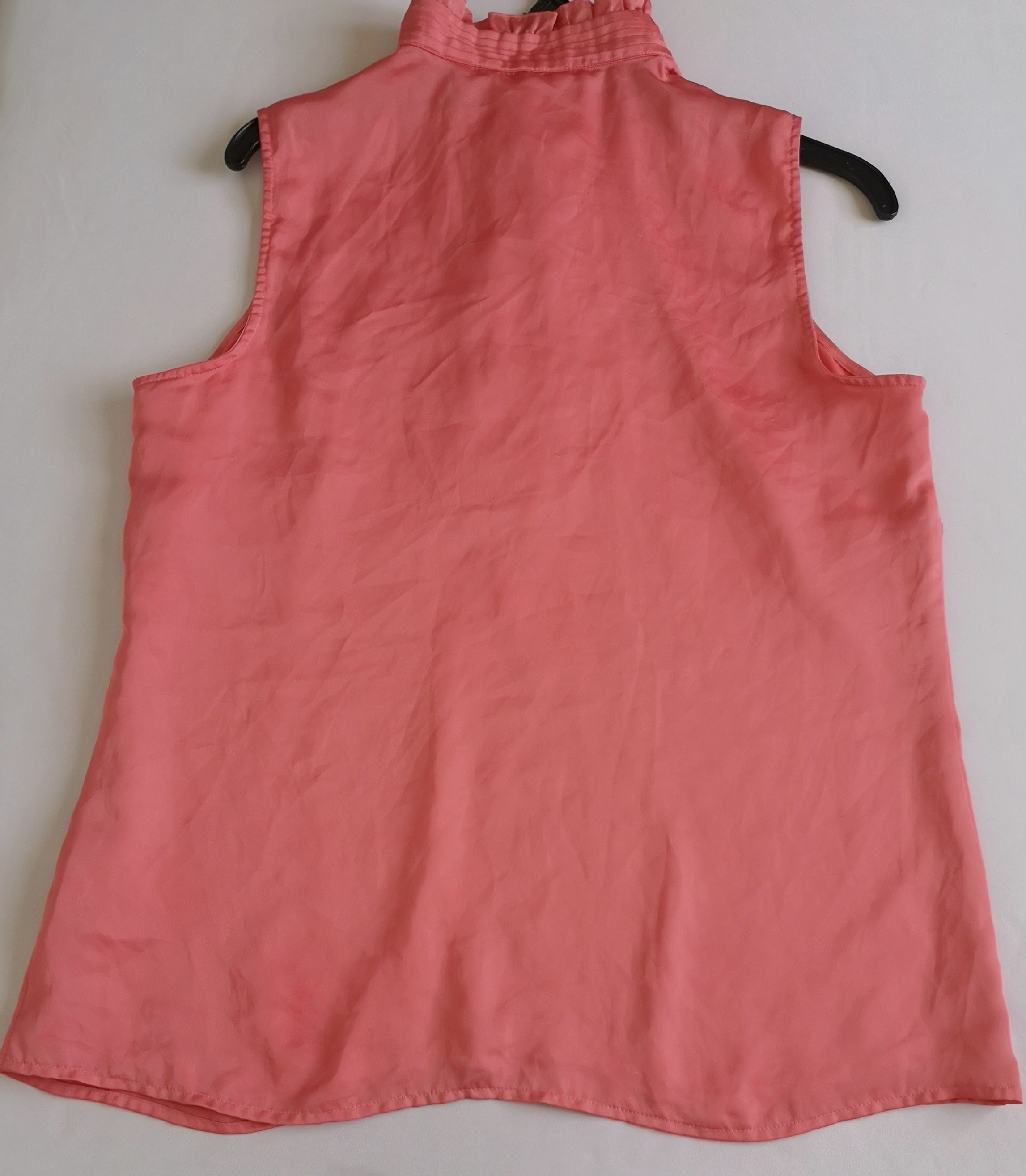 Blusa con olanes y pantalón tipo seda ⚓