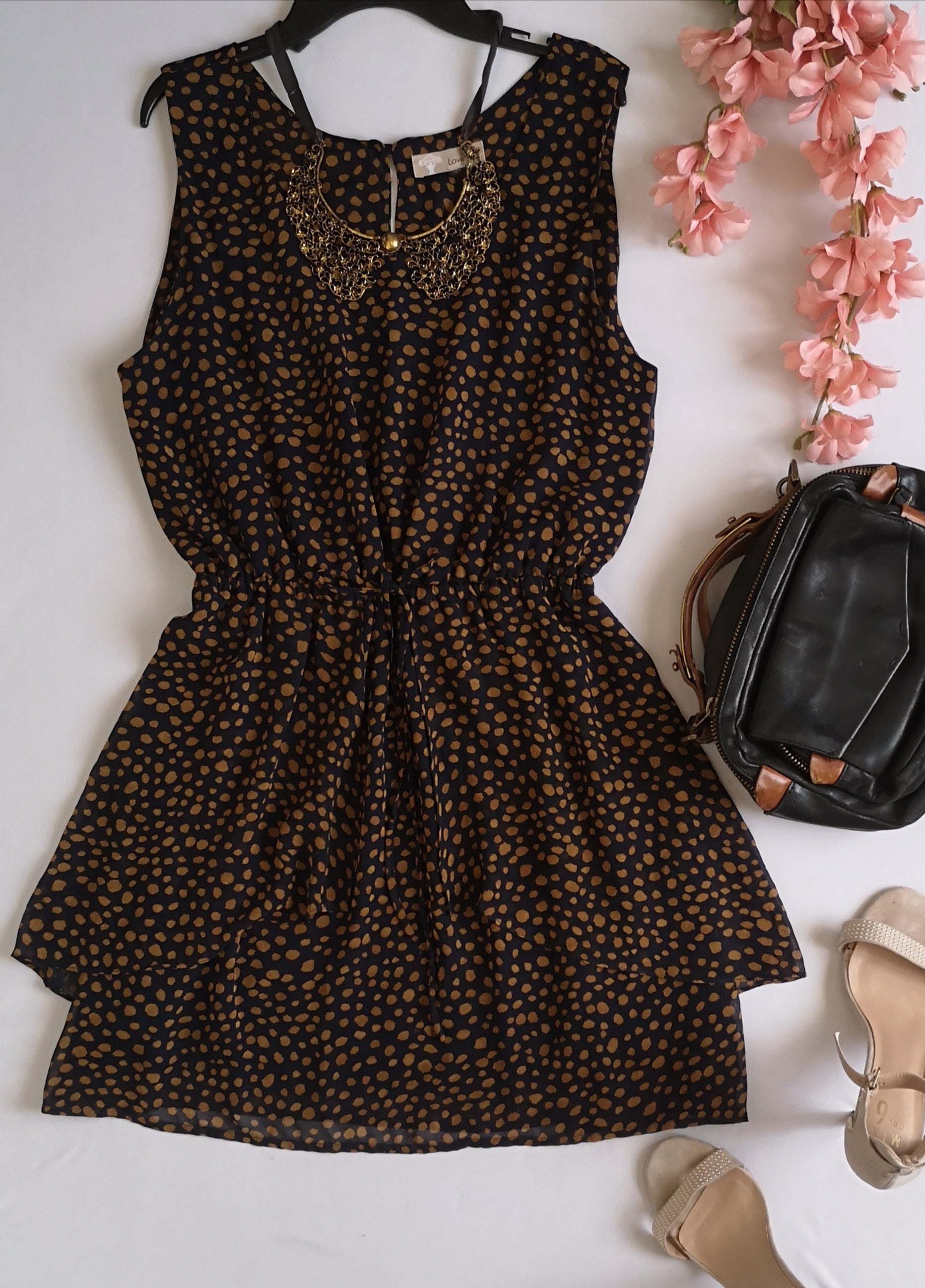 Vestido de chifon