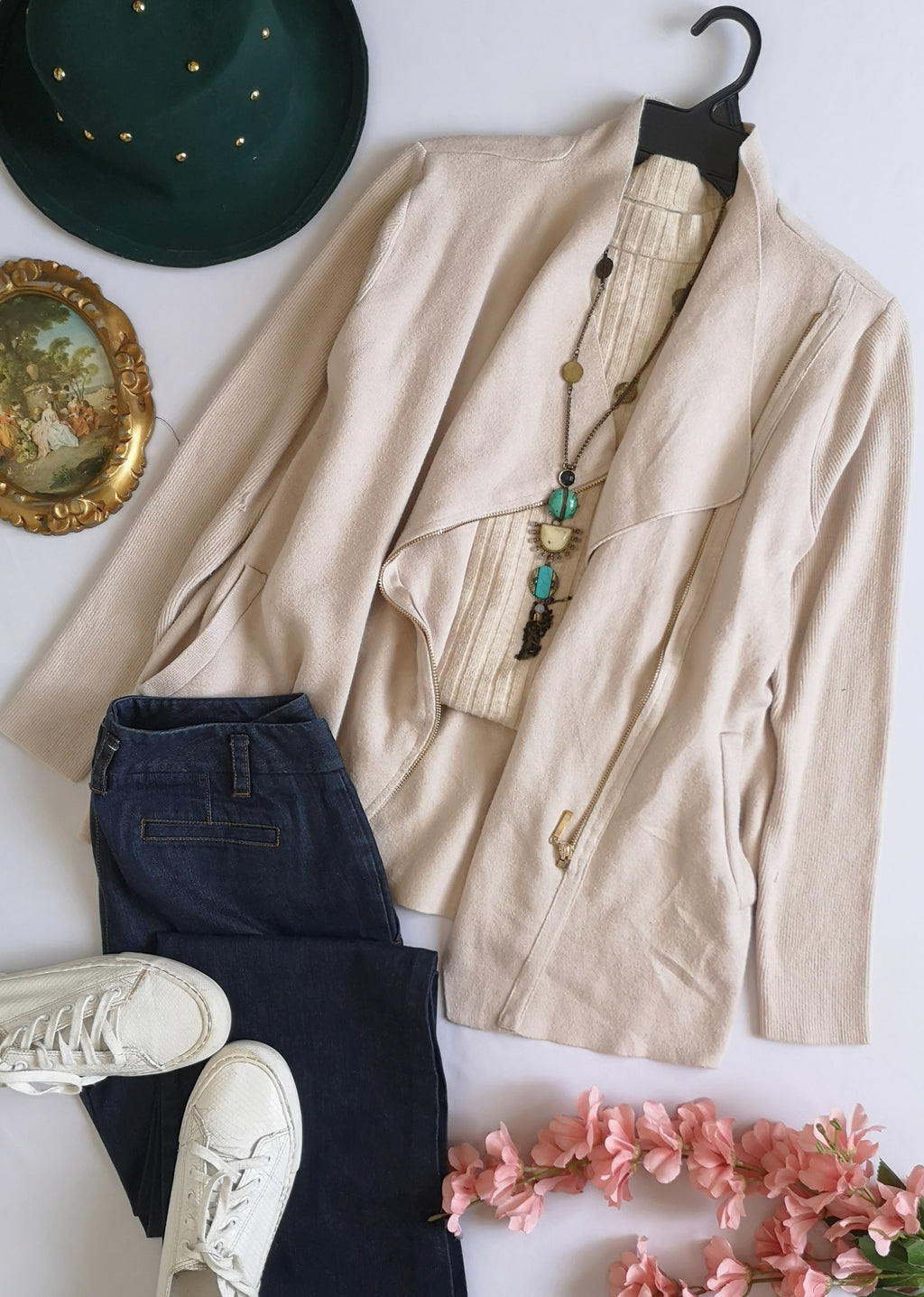Jacket con zipper 💙