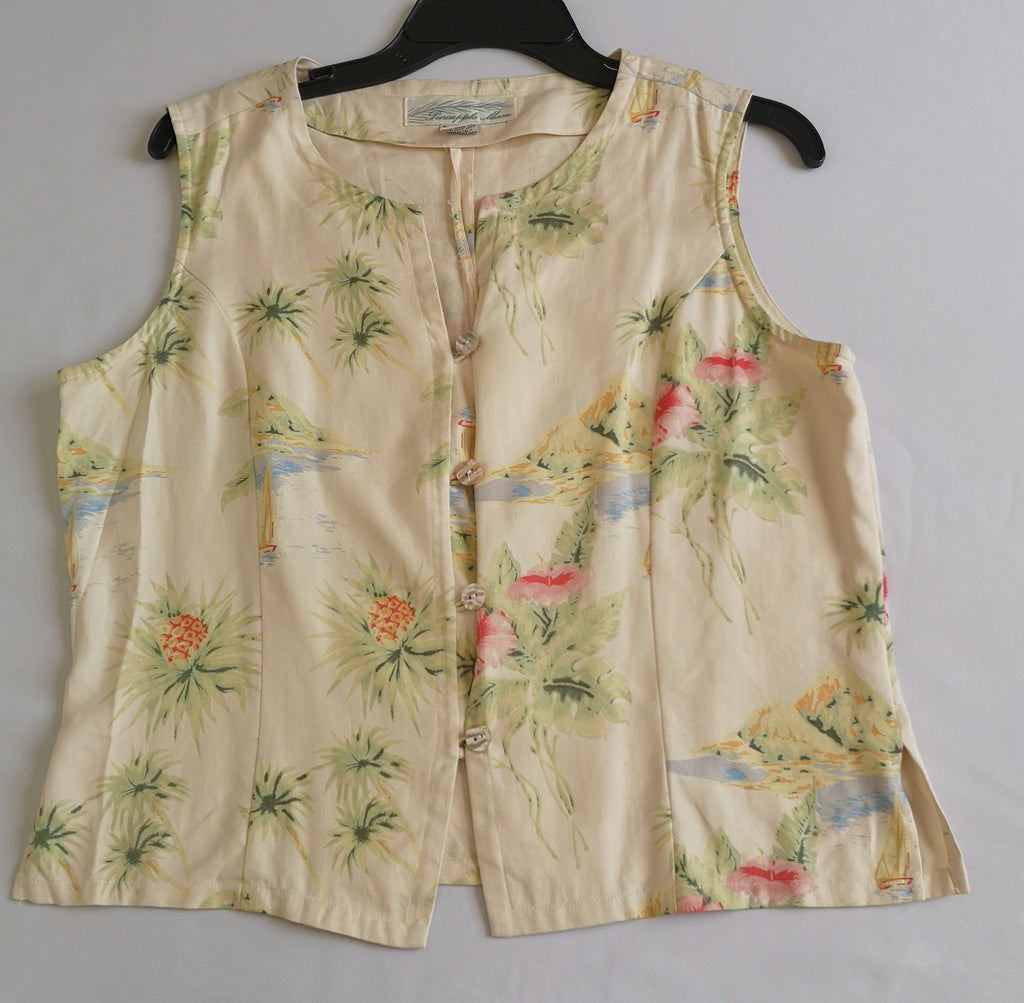 Falda midi con bolsas y blusa de seda