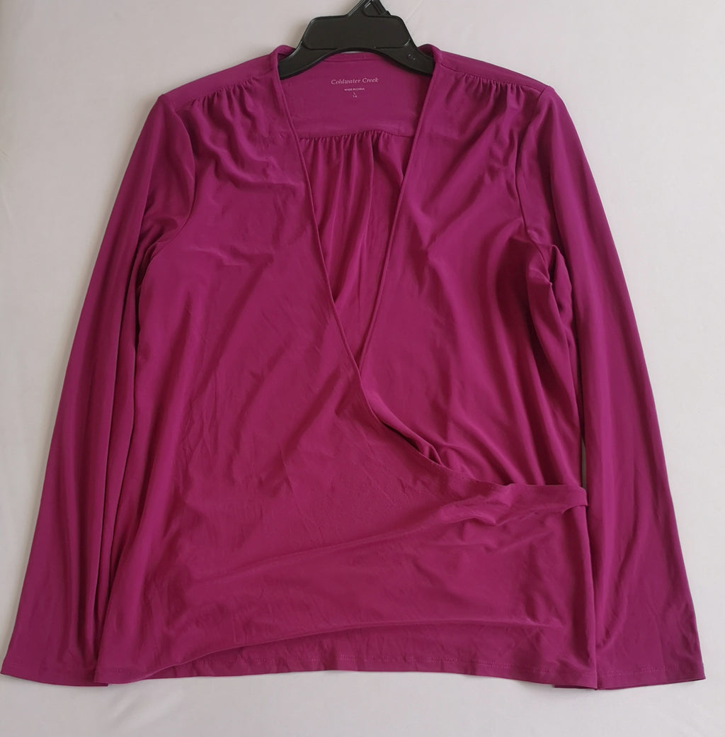Falda arriba del tobillo con blusa traslapada cerrada ⚓