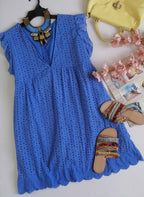 Vestido holgado con short adentro