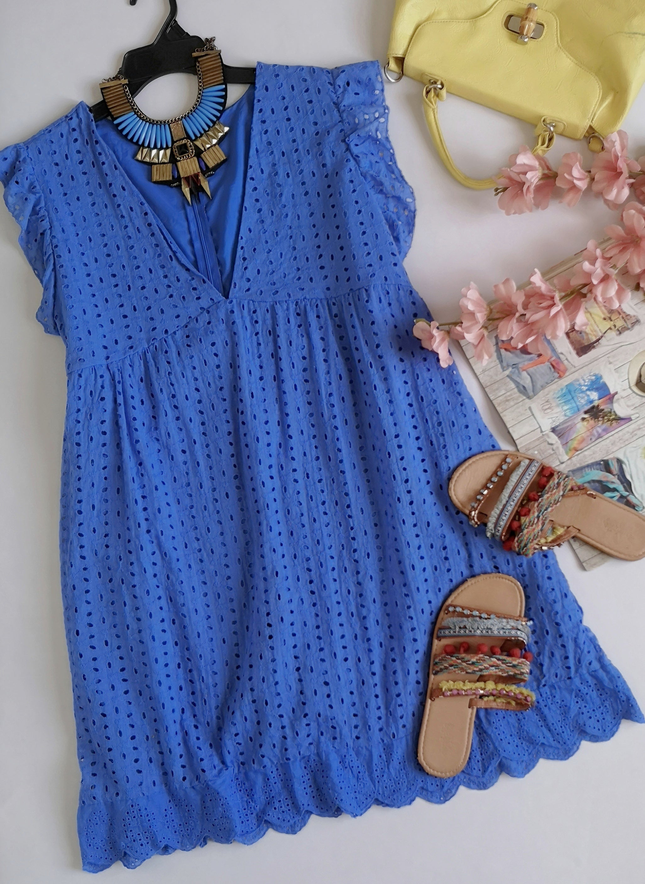 Vestido holgado con short adentro