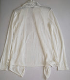 Cardigan calado