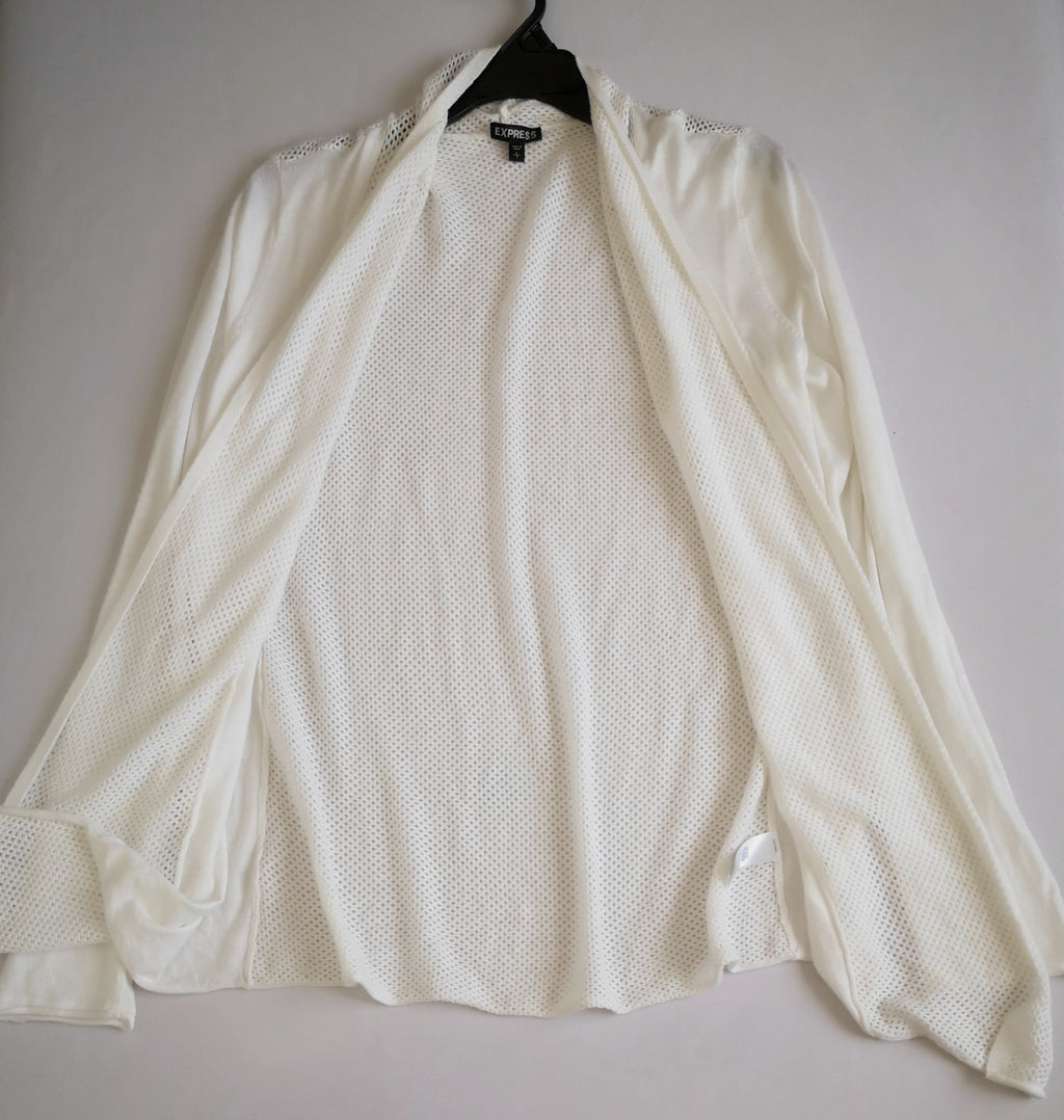 Cardigan calado