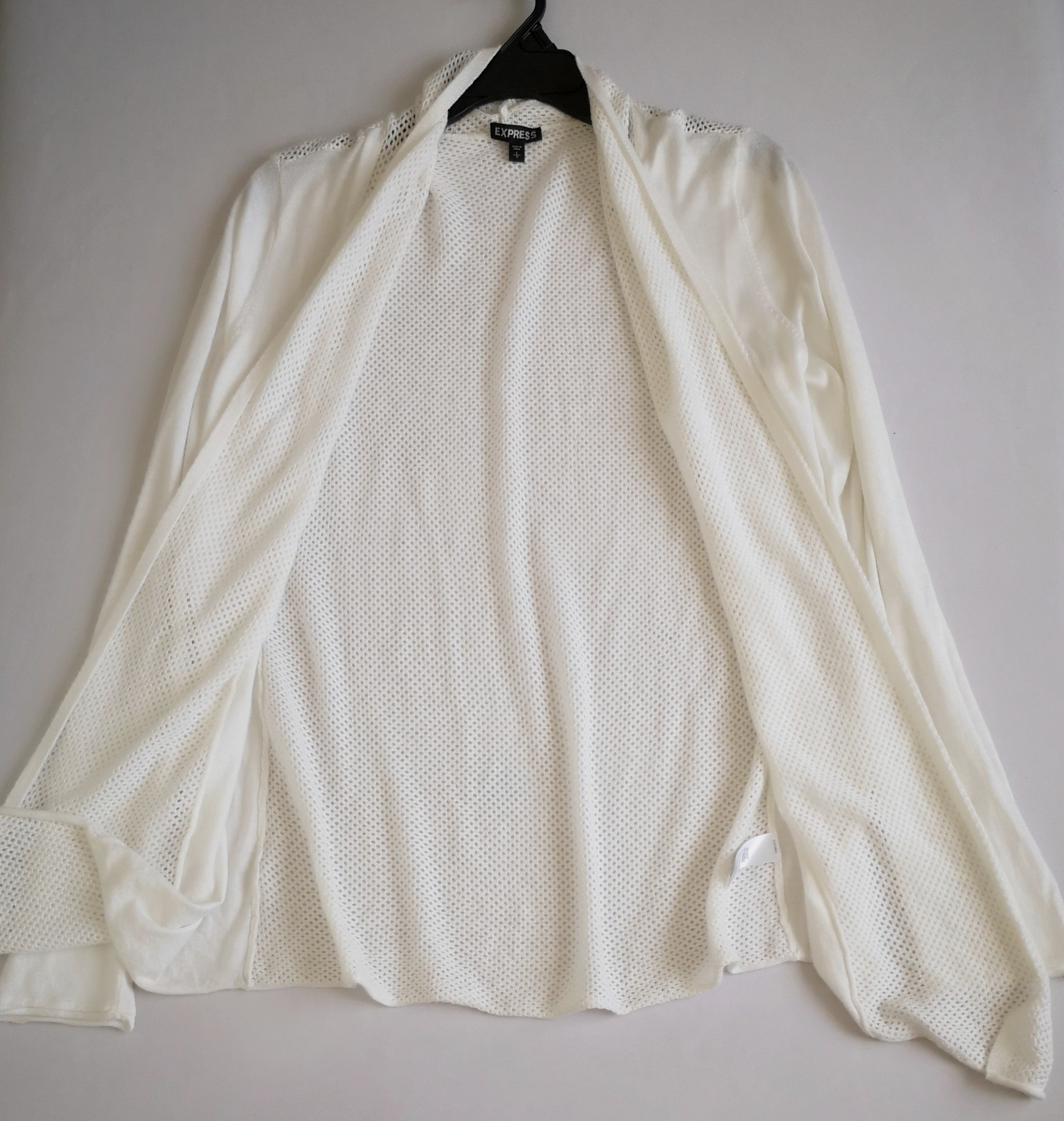 Cardigan calado
