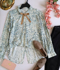 Blusa manga larga
