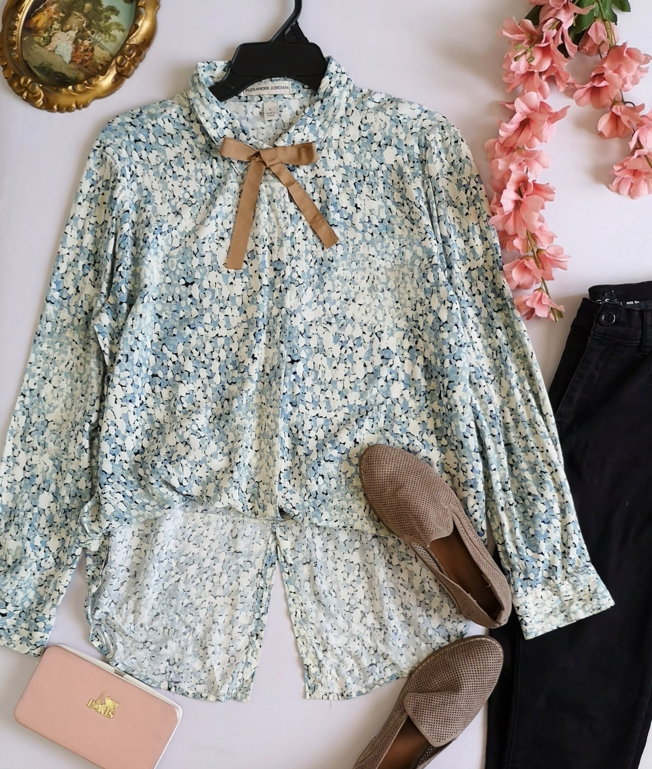 Blusa manga larga