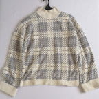 Sueter cuello cerrado tipo angora