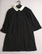 Vestido corto de encaje
