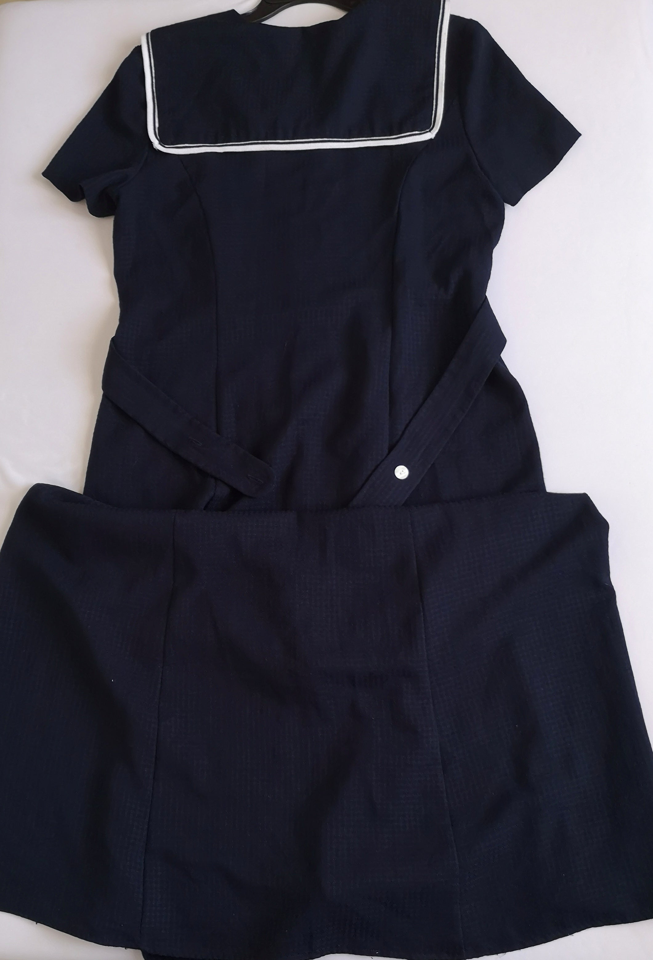 Vestido al tobillo tipo marinero