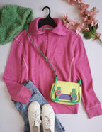 Sueter cuello con zipper