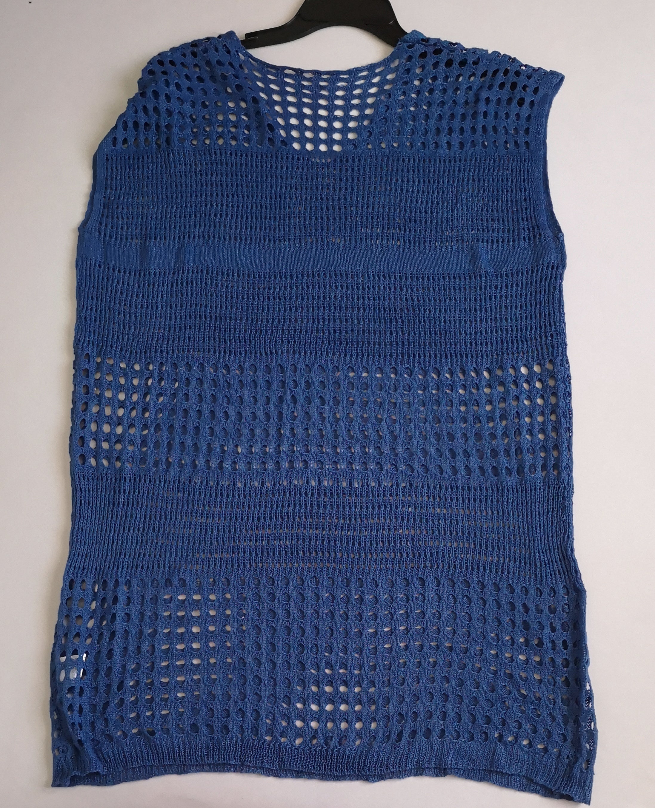 Blusa larga tejida