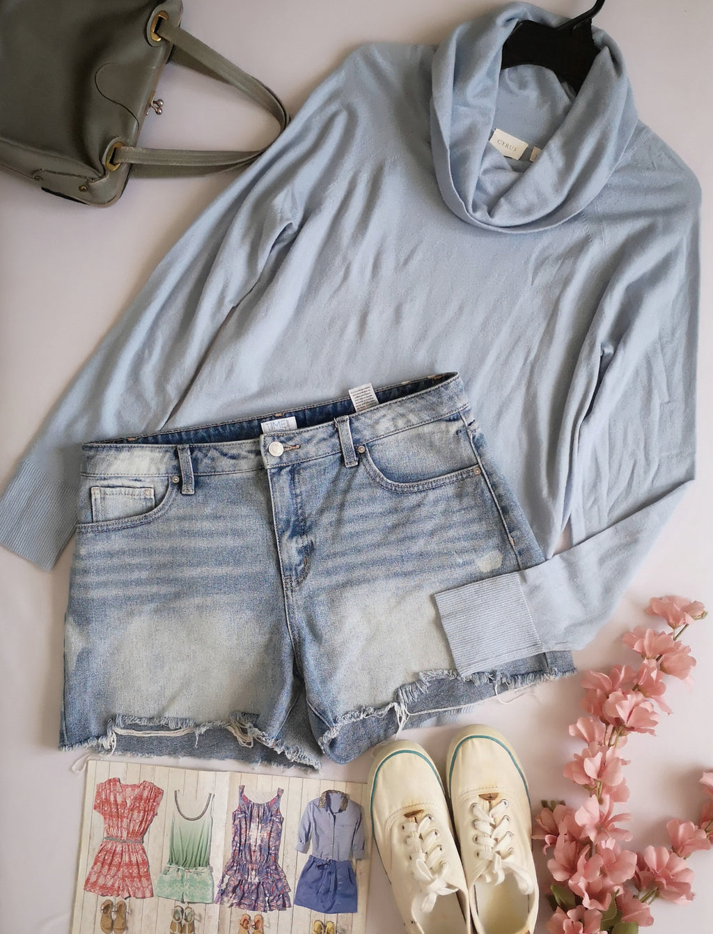 Blsua cuello ancho con short