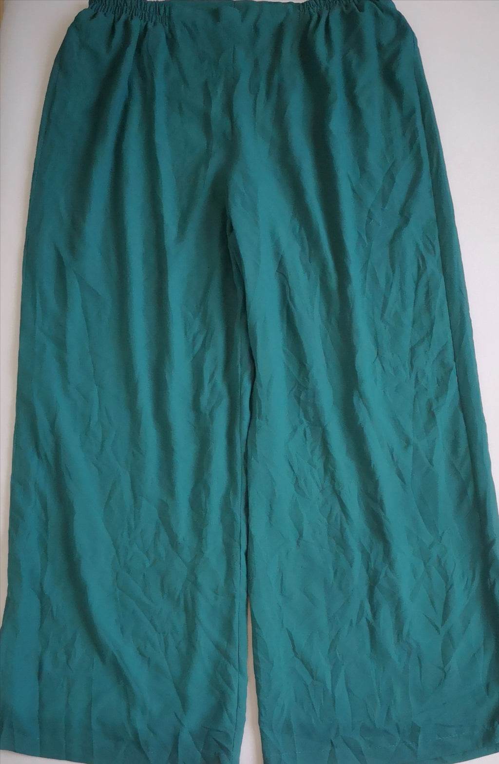 Palazzo de chifon y blusa manga larga