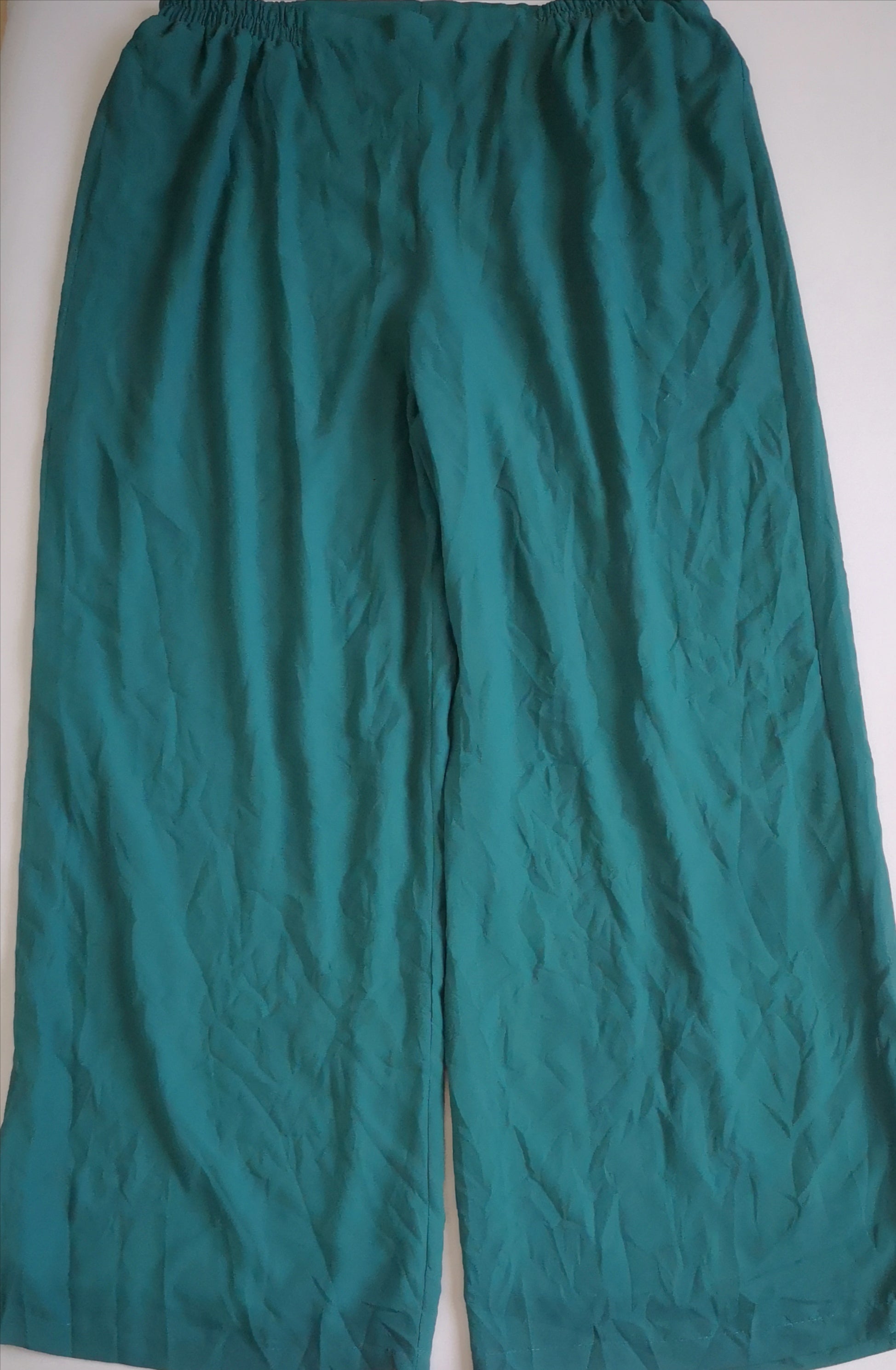 Palazzo de chifon y blusa manga larga