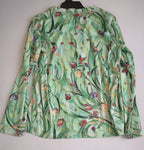 Palazzo de chifon y blusa manga larga