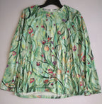 Palazzo de chifon y blusa manga larga