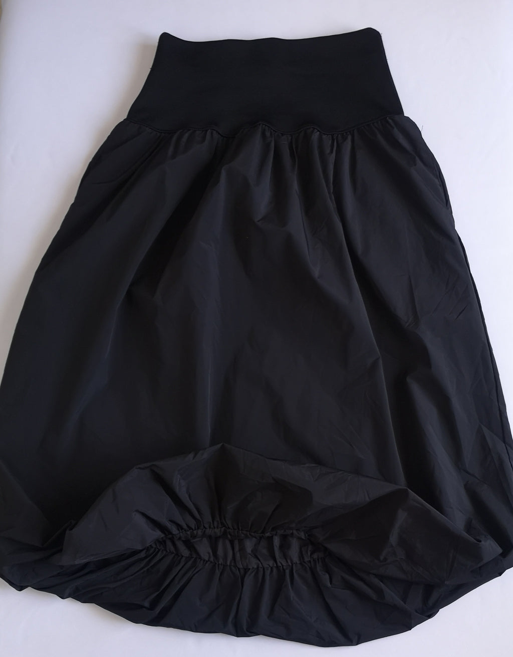 Falda bombacha con blusa crop