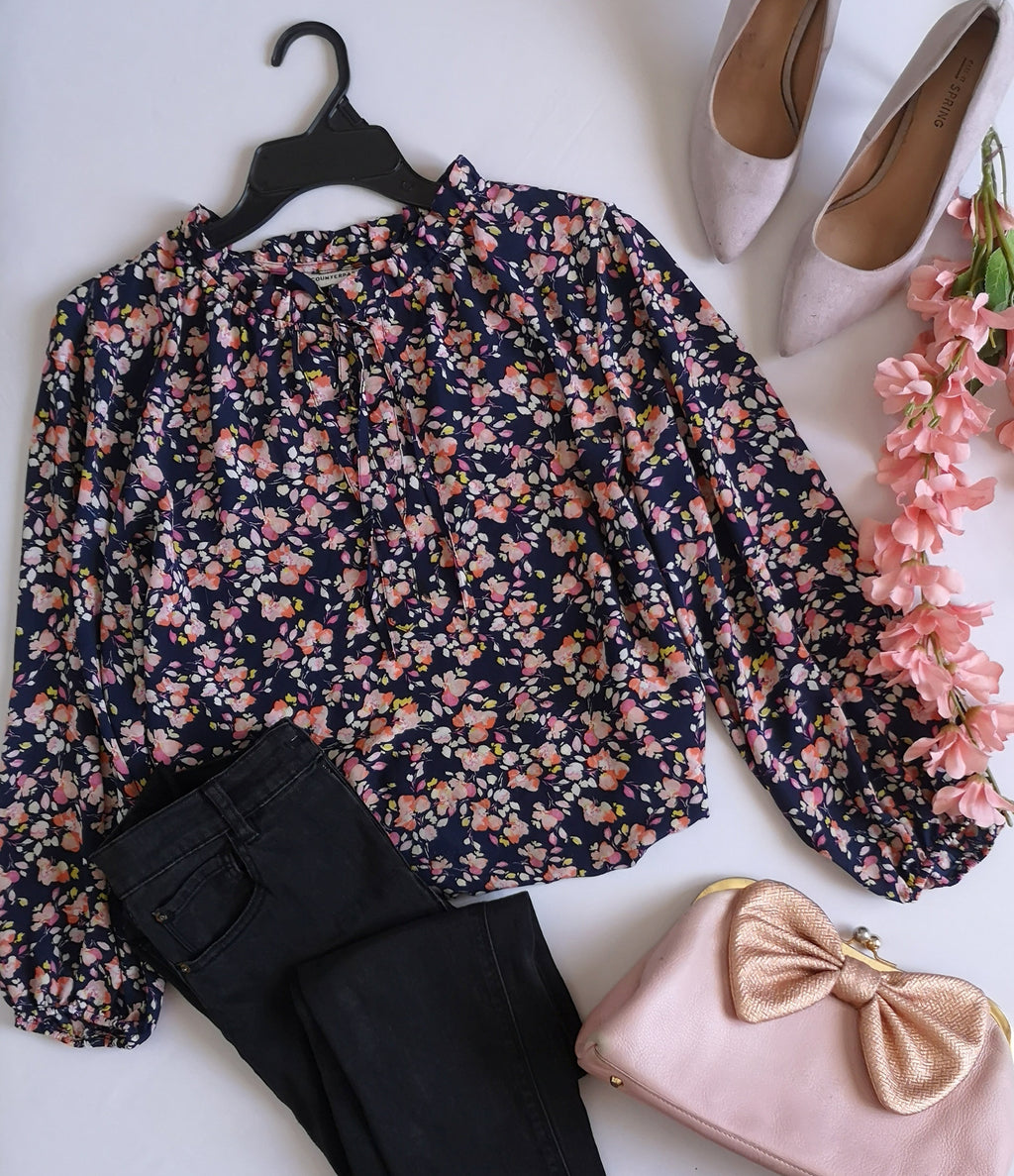 Blusa manga larga