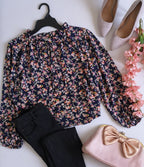 Blusa manga larga