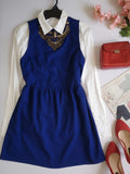 Vestido abierto de atrás
