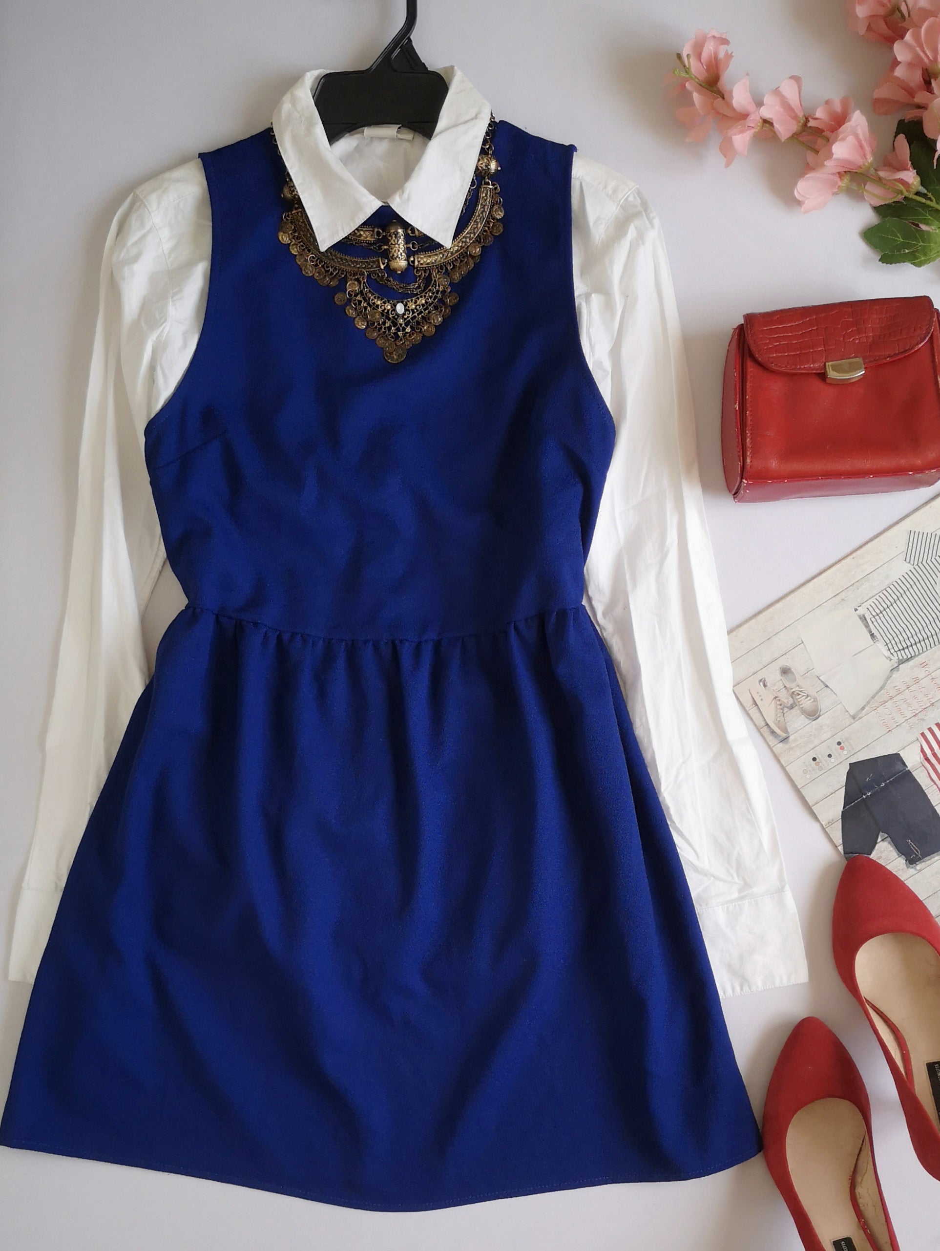 Vestido abierto de atrás