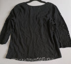 Palazzo corrugado con blusa bordada