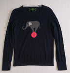Sueter liviano con blusa de chifon