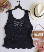 Blusa de encaje