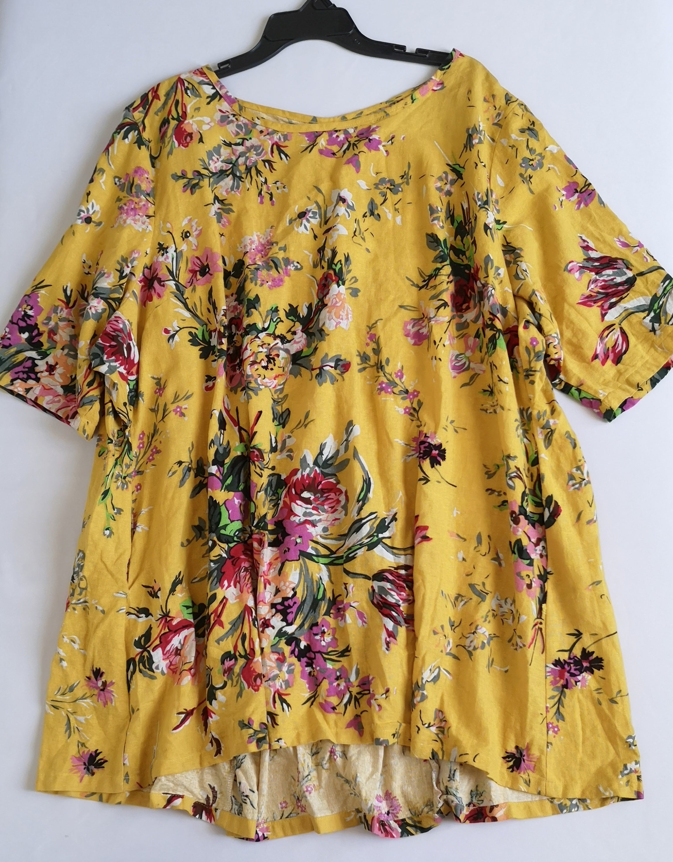 Vestido holgado con bolsas a los lados ⚓