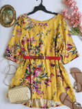 Vestido holgado con bolsas a los lados ⚓