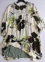 Vestido holgado con forro