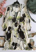 Vestido holgado con forro