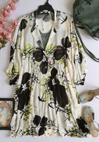 Vestido holgado con forro