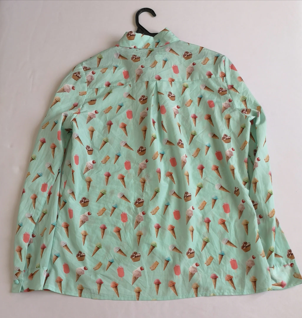 Short con elástico en la cintura y blusa ⚓